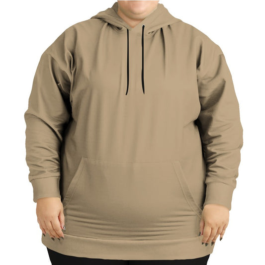 Burlap Hoodie PLUS (YO2-FM-ML) - Woman Front PLUS