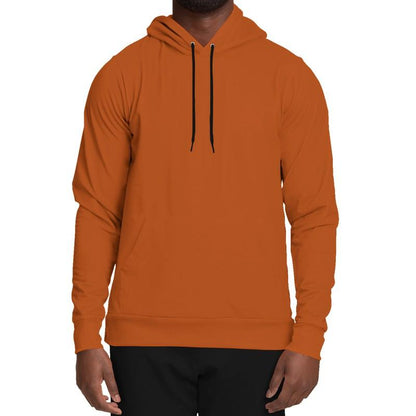 Burnt Orange Hoodie (C0M75Y100K30) - Man Front