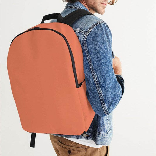 Burnt Sienna Waterproof Backpack (OR3-ME-ML) - Man CloseUp