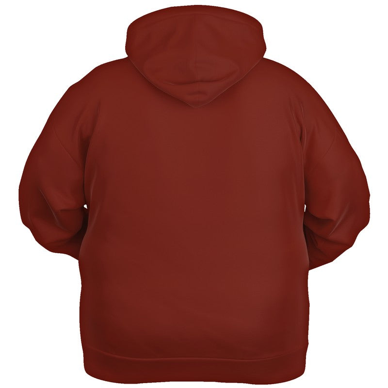 Burnt Umber Hoodie PLUS (R-MU-DA) - Ghost Back PLUS