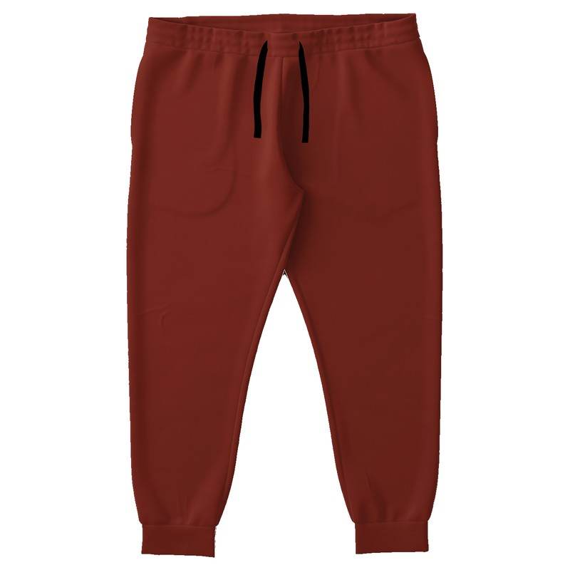Burnt Umber Joggers PLUS (R-MU-DA) - Front PLUS