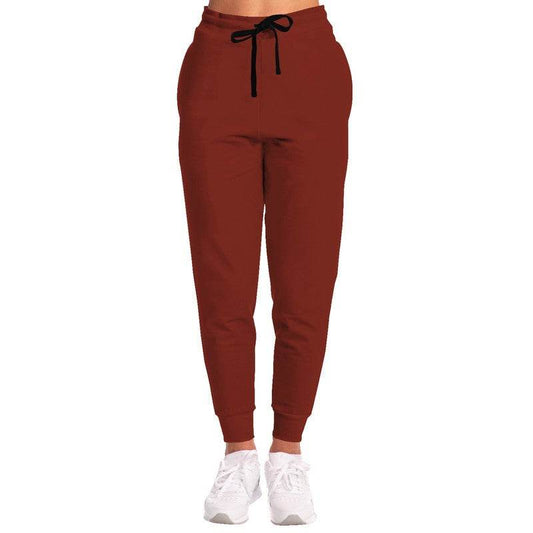 Burnt Umber Joggers (R-MU-DA) - Woman Front