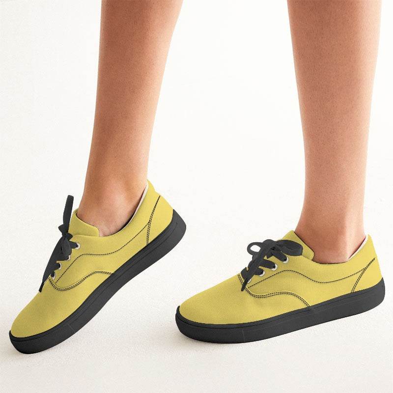 Butter Women's Canvas Sneakers (LY3-CL-LI) - Woman CloseUp