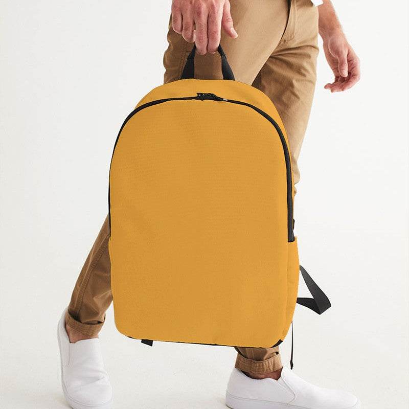 Butterscotch Waterproof Backpack (YO2-CL-ME) - Man Holding CloseUp