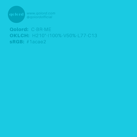 Bright Cyan | C-BR-ME