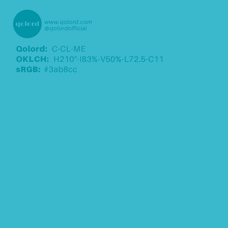 Medium Clear Cyan | C-CL-ME