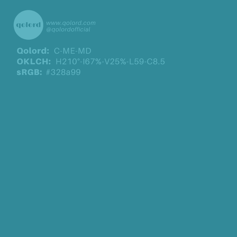 Medium-Dark Medium Cyan | C-ME-MD