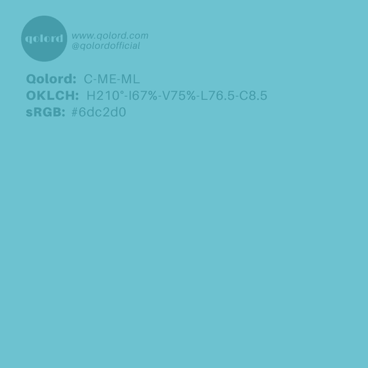 Medium-Light Medium Cyan | C-ME-ML