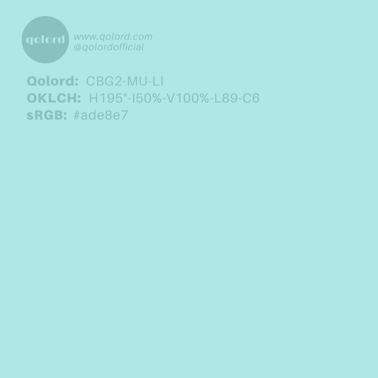 Light Muted Blue-Green | CBG2-MU-LI