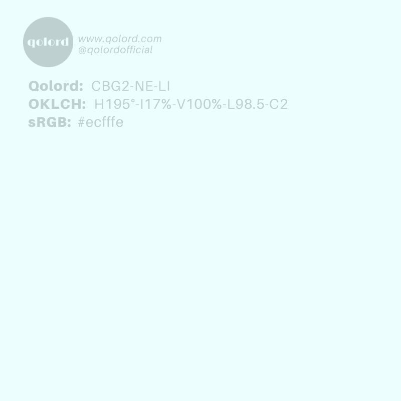 Light Neutral Blue-Green | CBG2-NE-LI