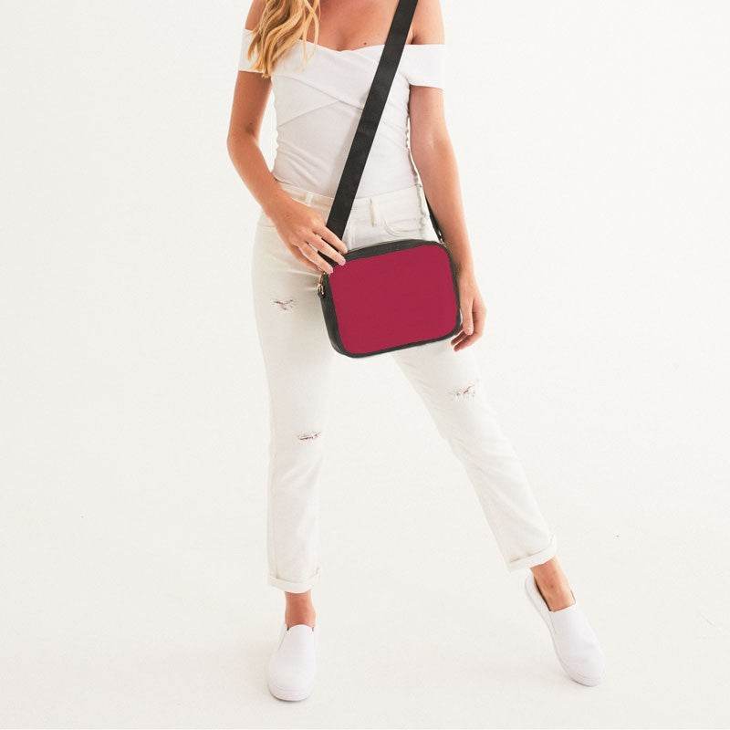Cardinal Red Crossbody Bag (RPI2-CL-DE) - Woman Front