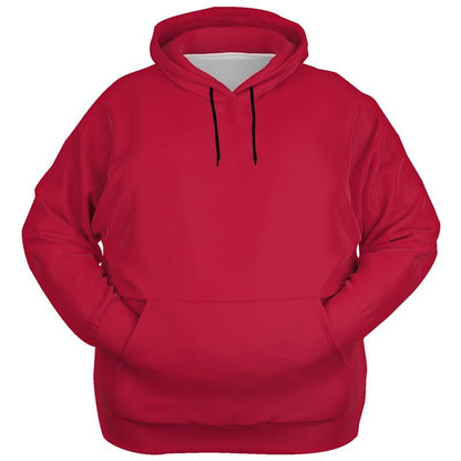 Cardinal Red Hoodie (C0M100Y75K30) - Ghost Front PLUS