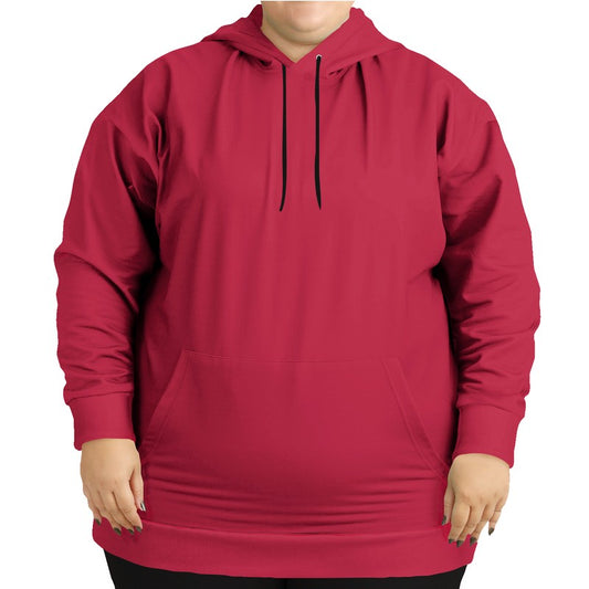 Cardinal Red Hoodie PLUS (RPI2-CL-DE) - Woman Front PLUS
