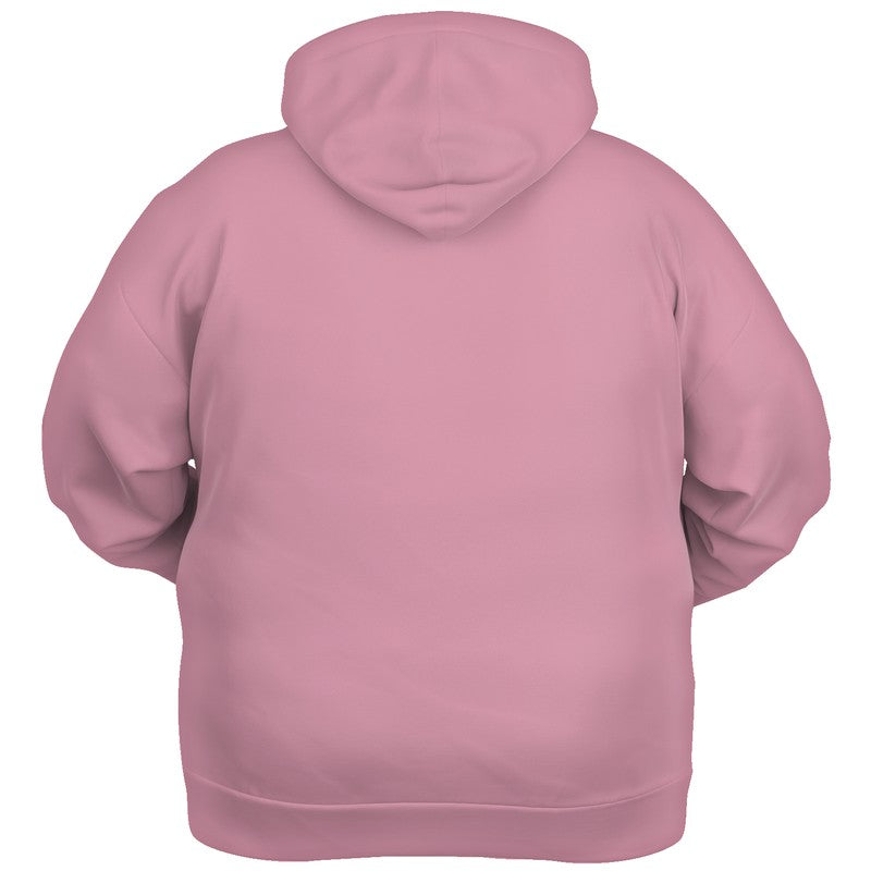 Carnation Pink Hoodie PLUS (PI-FM-LG) - Ghost Back PLUS