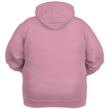 Carnation Pink Hoodie PLUS (PI-FM-LG) - Ghost Back PLUS