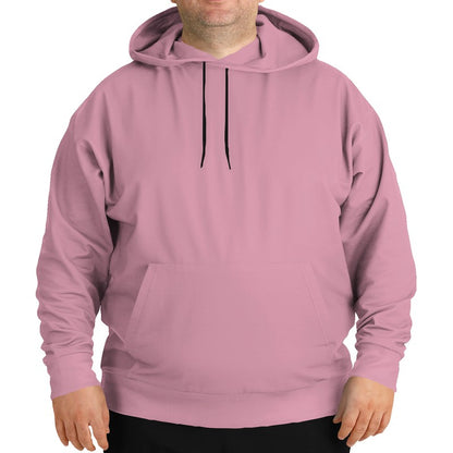 Carnation Pink Hoodie PLUS (PI-FM-LG) - Man Front PLUS