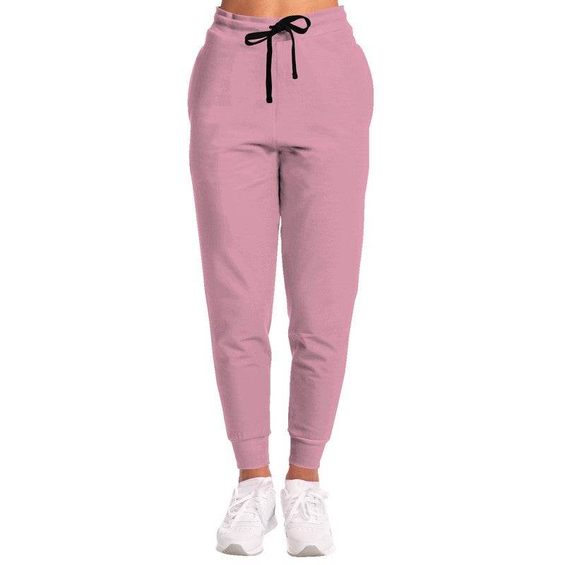 Carnation Pink Joggers (PI-FM-LG) - Woman Front