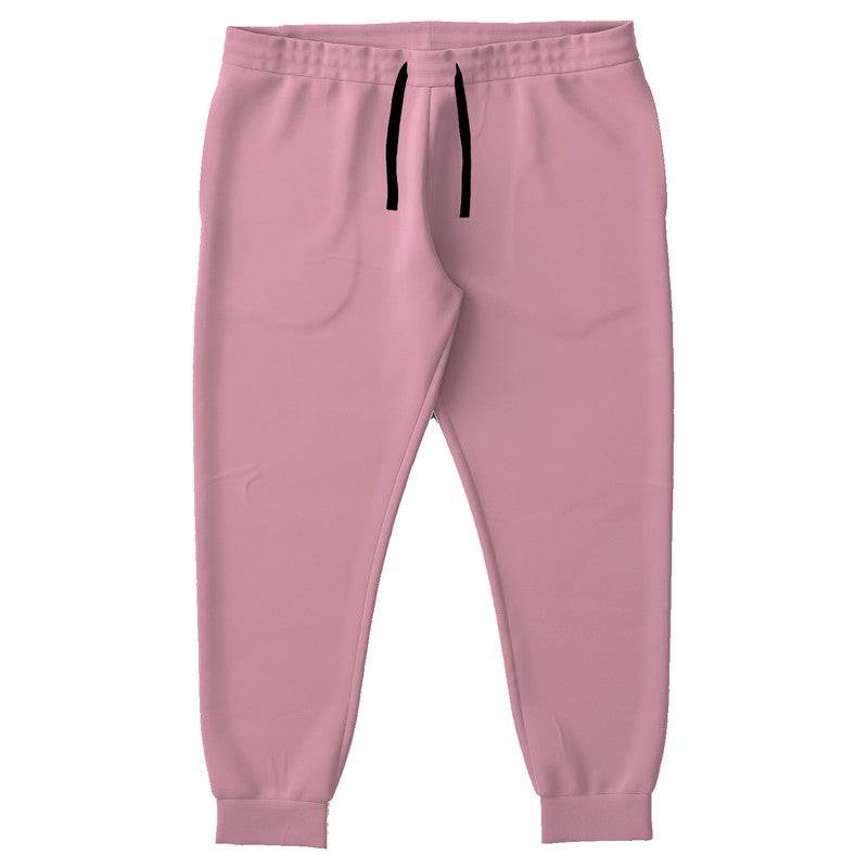 Carnation Pink Joggers PLUS (PI-FM-LG) - Front PLUS