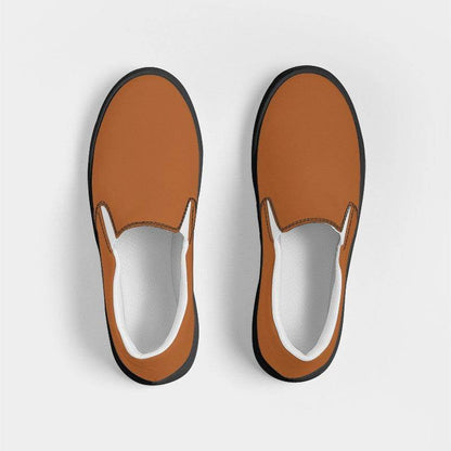 Cedar Women's Slip-On Canvas Sneakers (OR1-ME-MD) - Top