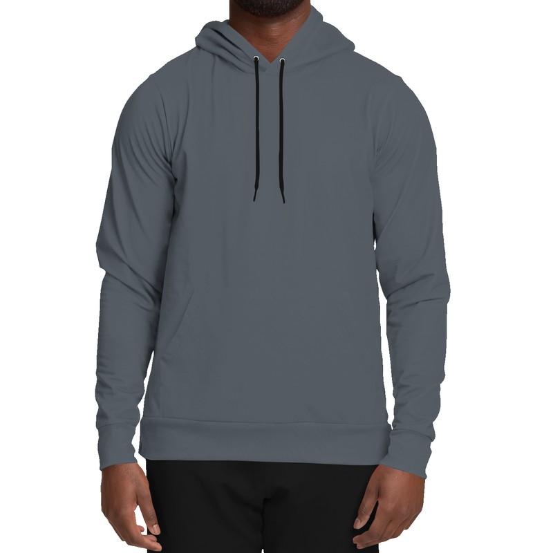 Charcoal Gray Hoodie (C10M0Y0K80) - Man Front