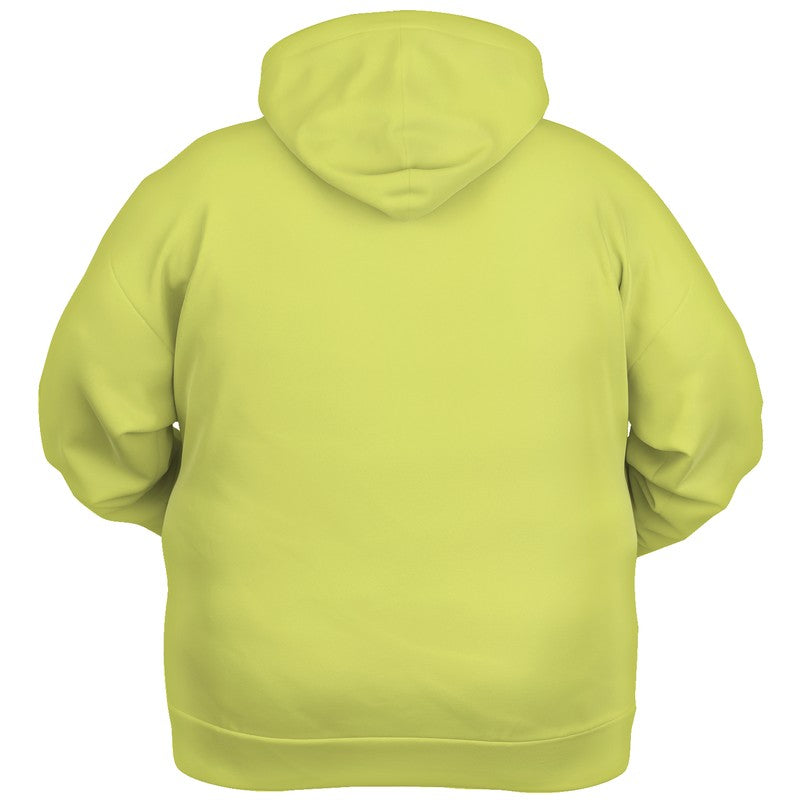 Chartreuse Yellow Hoodie PLUS (LY1-CL-LI) - Ghost Back PLUS
