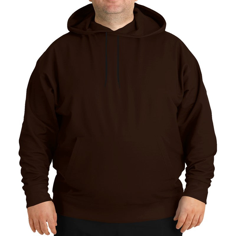 Chocolate Hoodie PLUS (OR2-FM-DE) - Man Front PLUS