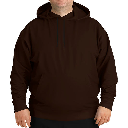 Chocolate Hoodie PLUS (OR2-FM-DE) - Man Front PLUS