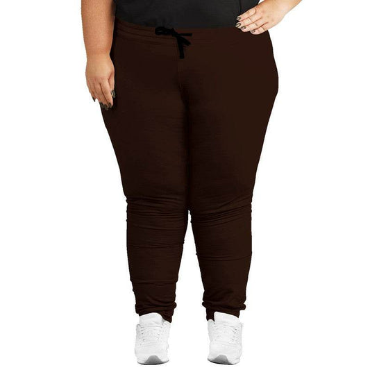 Chocolate Joggers PLUS (OR2-FM-DE) - Woman Front PLUS
