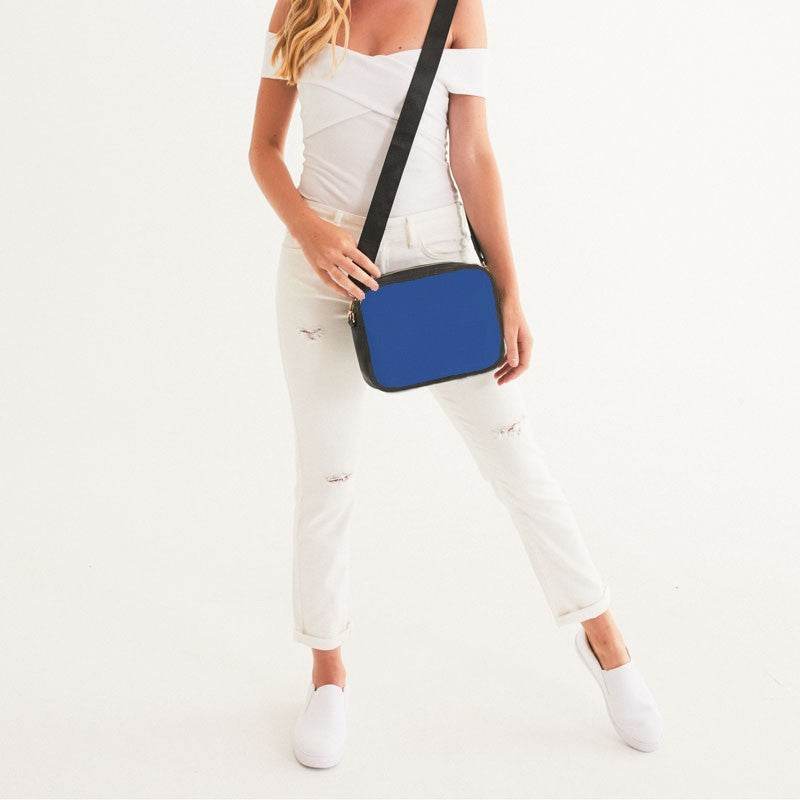 Cobalt Crossbody Bag (IB1-BR-ME) - Woman Front