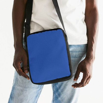Cobalt Messenger Pouch (IB1-BR-ME) - Man Front CloseUp