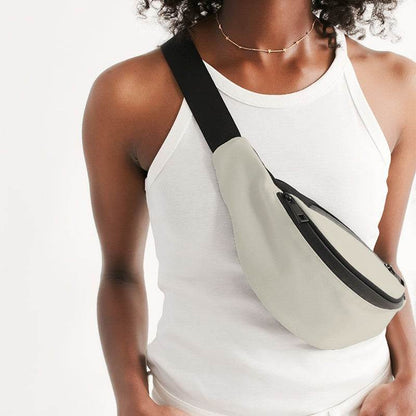 Coconut Milk Belt Bag (Y-NE-LI) - Woman Front CloseUp