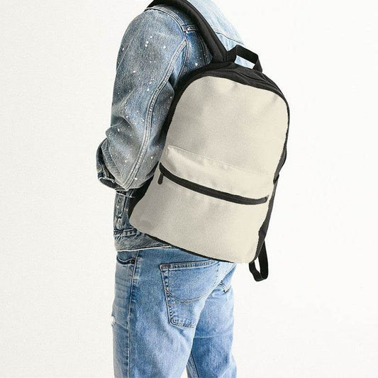 Coconut Milk Canvas Backpack (Y-NE-LI) - Man Back CloseUp