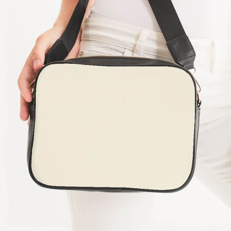 Coconut Milk Crossbody Bag (Y-NE-LI) - Woman Front CloseUp