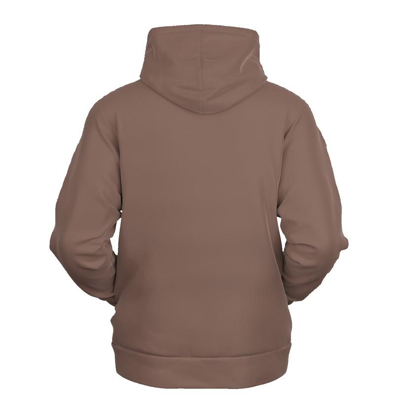 Coffee Brown Hoodie (C0M30Y30K60) - Ghost Back