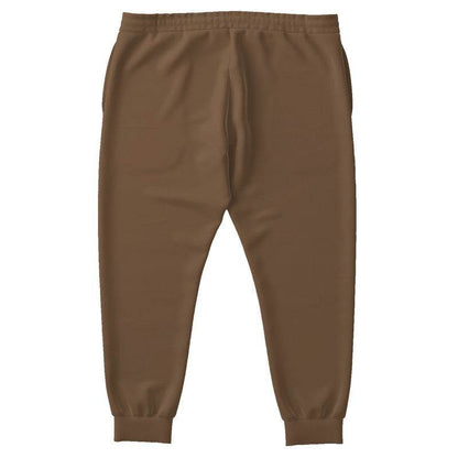 Coffee Brown Joggers PLUS (O-FM-MD) - Back PLUS