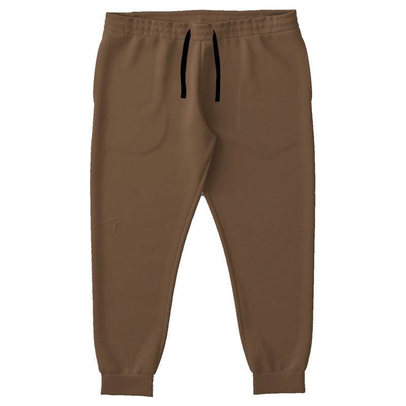 Coffee Brown Joggers PLUS (O-FM-MD) - Front PLUS