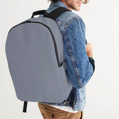 Cool Gray Waterproof Backpack (I-NE-ML) - Man CloseUp