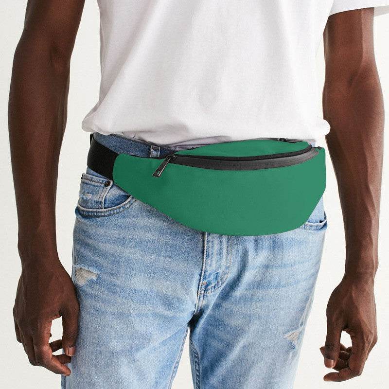 Cool Green Belt Bag (BGG2-CL-DE) - Man Front CloseUp
