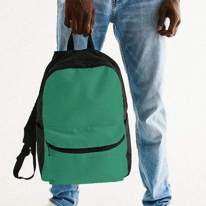 Cool Green Canvas Backpack (BGG2-CL-DE) - Man Holding