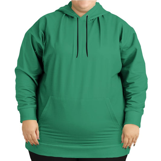 Cool Green Hoodie PLUS (BGG2-CL-DE) - Woman Front PLUS