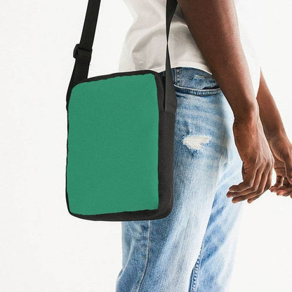 Cool Green Messenger Pouch (BGG2-CL-DE) - Man Side CloseUp