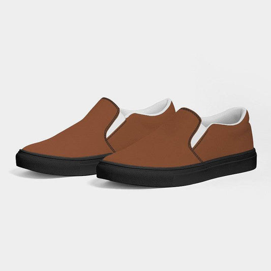 Copper Men's Slip-On Canvas Sneakers (OR2-MU-MD) - Side 3