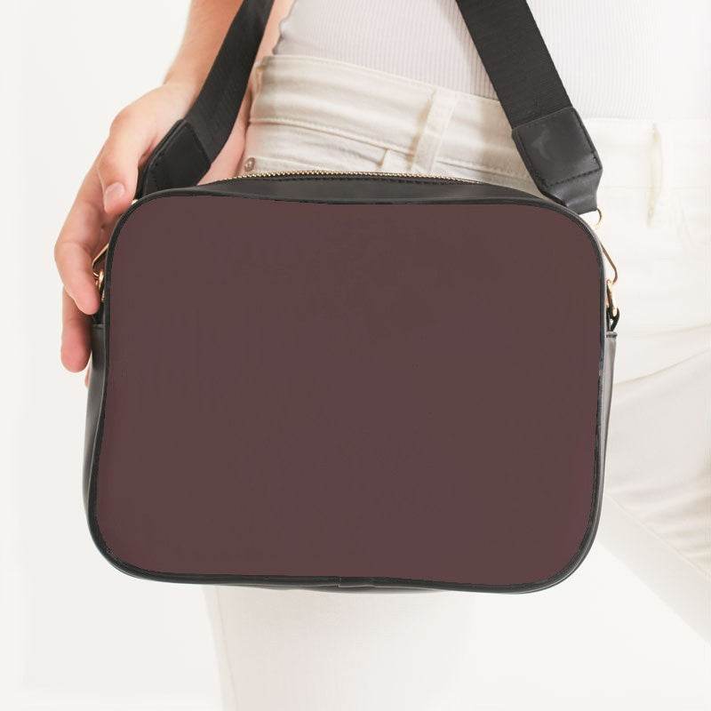 Copper Rose Crossbody Bag (RPI2-NE-MD) - Woman Front CloseUp