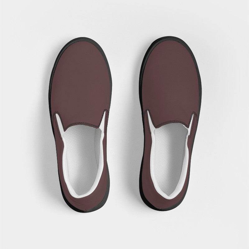 Copper Rose Women's Slip-On Canvas Sneakers (RPI2-NE-MD) - Top
