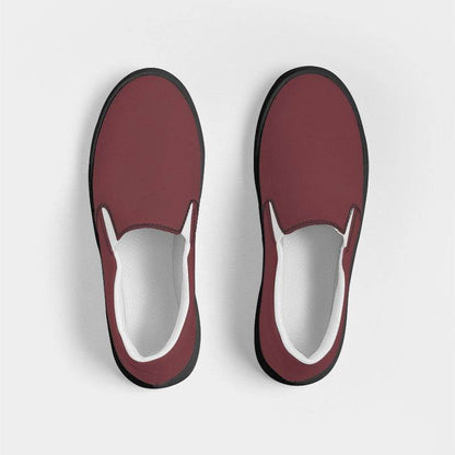 Copper Women's Slip-On Canvas Sneakers (RPI2-FM-MD) - Top