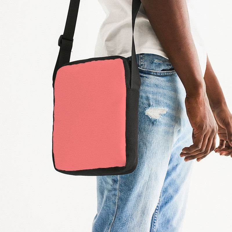 Coral Reef Messenger Pouch (RPI1-ME-LI) - Man Side CloseUp