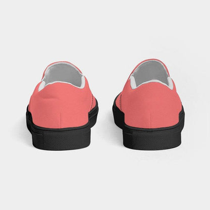 Coral Reef Women's Slip-On Canvas Sneakers (RPI1-ME-LI) - Back
