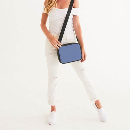 Cornflower Blue Crossbody Bag (I-ME-LI) - Woman Front