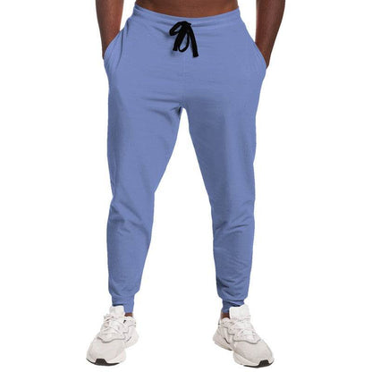 Cornflower Blue Joggers (I-ME-LI) - Man Front