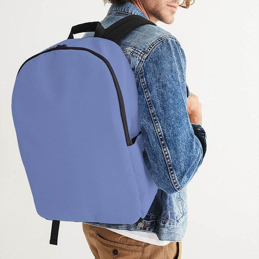 Cornflower Blue Waterproof Backpack (I-ME-LI) - Man CloseUp